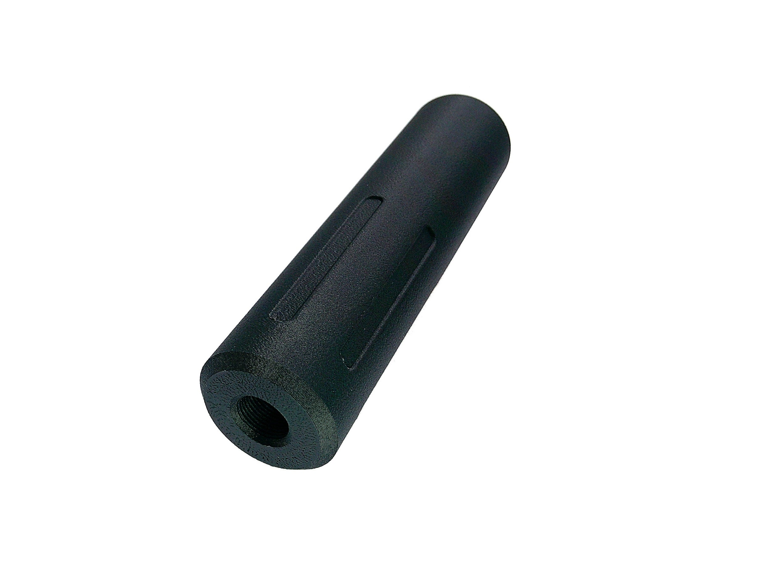 MJM-7 Straight Flute (Slim fit 30mm OD) Airsoft Mock Suppressor 14mm CCW