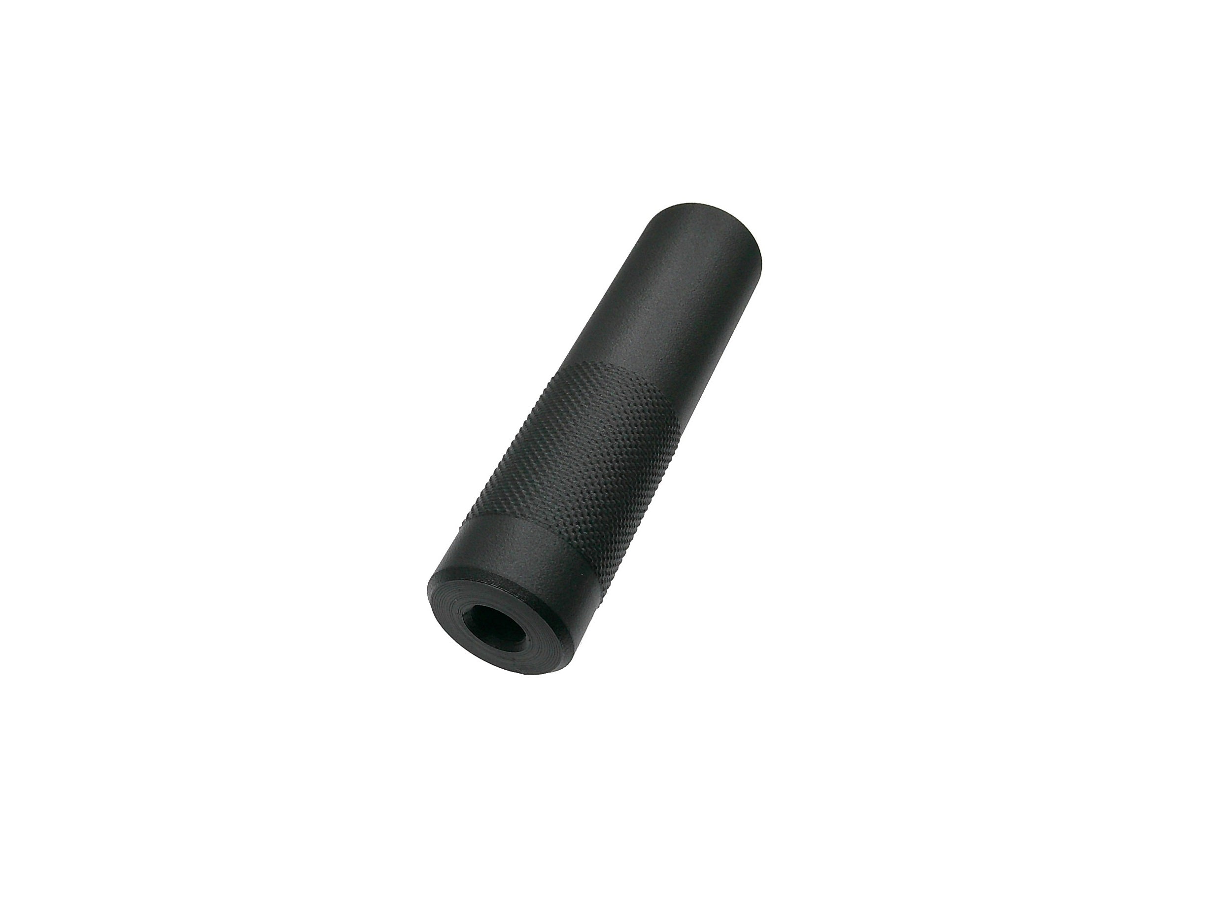 MJM-15 Knurled (Slim fit 30mm OD) Airsoft Mock Suppressor 14mm CCW